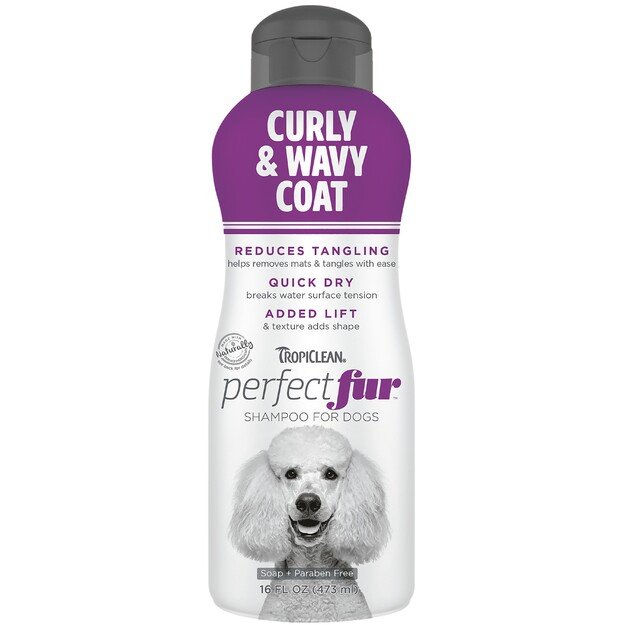 Tropiclean - Perfect Fur Curly & Wavy Coat Shampoo 473ml - (719.1810)