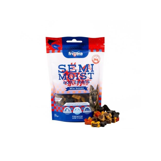 Frigera - Semi-Moist Treat Soft Mix Bones 165g - (402285861226)