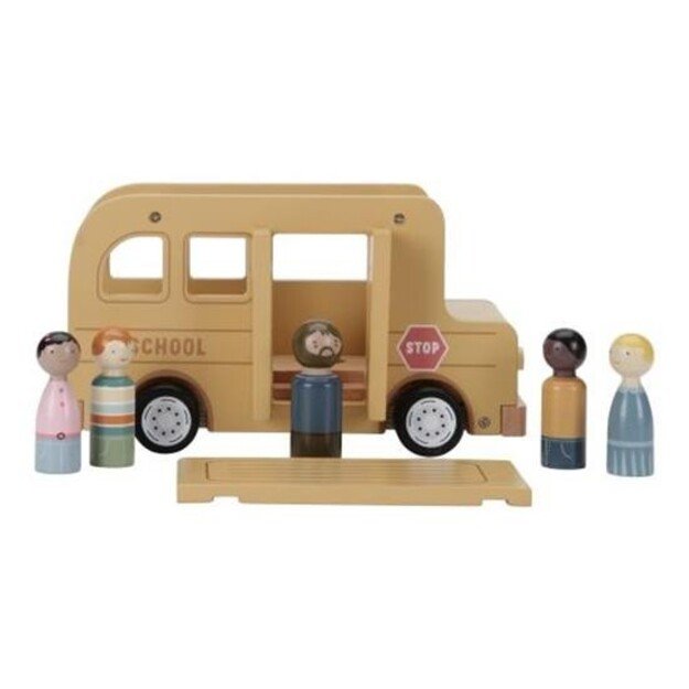 Little Dutch - School Bus with Figures (LD8023)