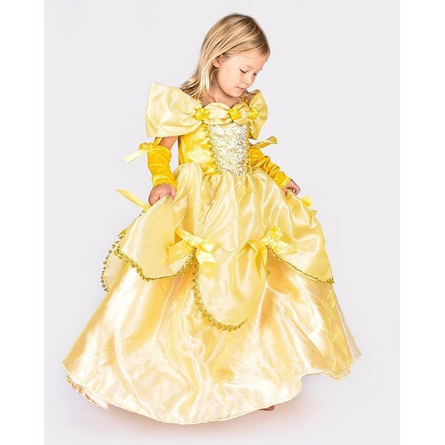 Den Goda Fen - Princess dress - Yellow (110-116 cm) (F60622)