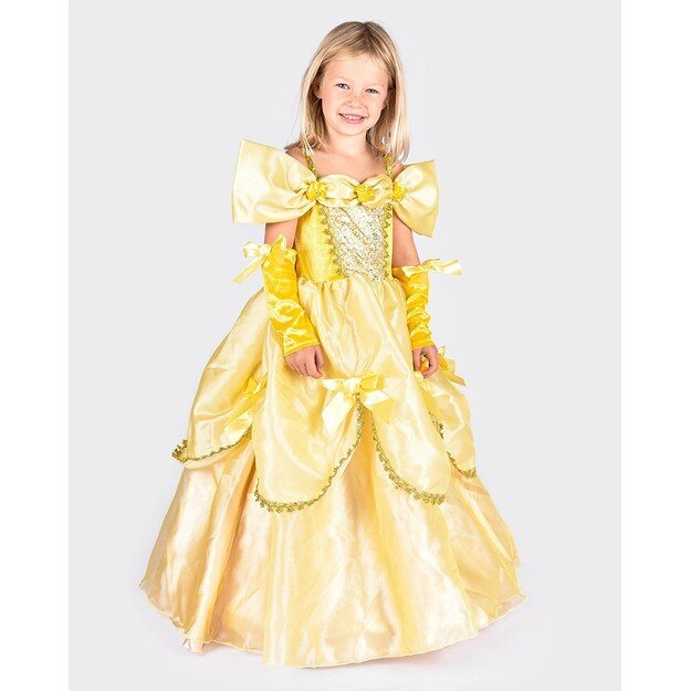 Den Goda Fen - Princess dress - Yellow (110-116 cm) (F60622)