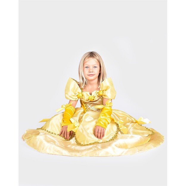 Den Goda Fen - Princess dress - Yellow (110-116 cm) (F60622)