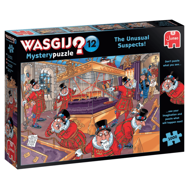 Wasgij - Mystery 12 - The Unusual Suspects! (1000 Pieces) (1119801826)