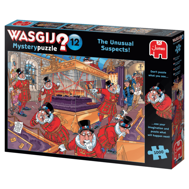 Wasgij - Mystery 12 - The Unusual Suspects! (1000 Pieces) (1119801826)