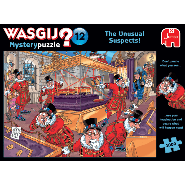 Wasgij - Mystery 12 - The Unusual Suspects! (1000 Pieces) (1119801826)