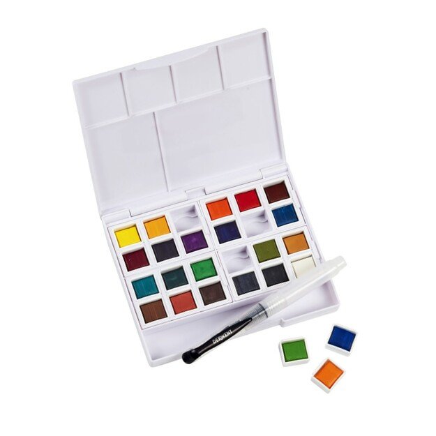 Derwent - Watercolour Paint Pan Set 24 - (601129)