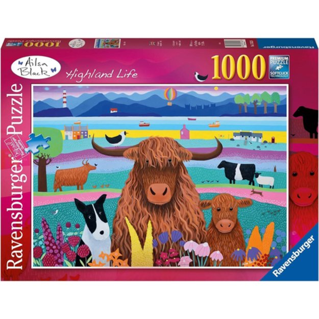 Ravensburger - Puzzle - Highland Life 1000p (12001082)