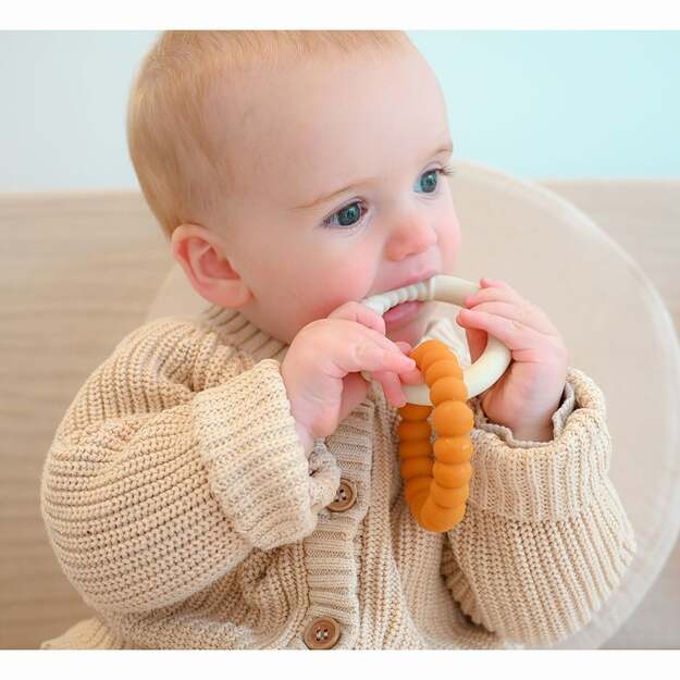 Jellystone Designs - Sunshine Teether - honey oatmeal (JSD0705)