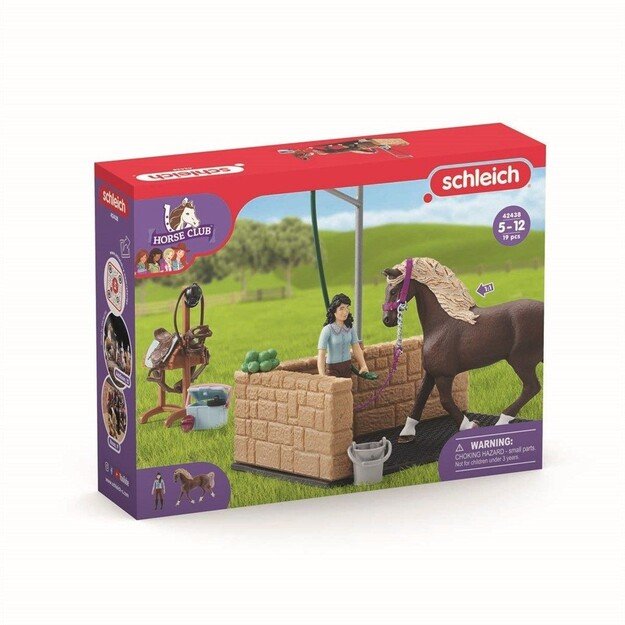 Schleich - Horse Club - Washing area with Emily & Luna (42438)