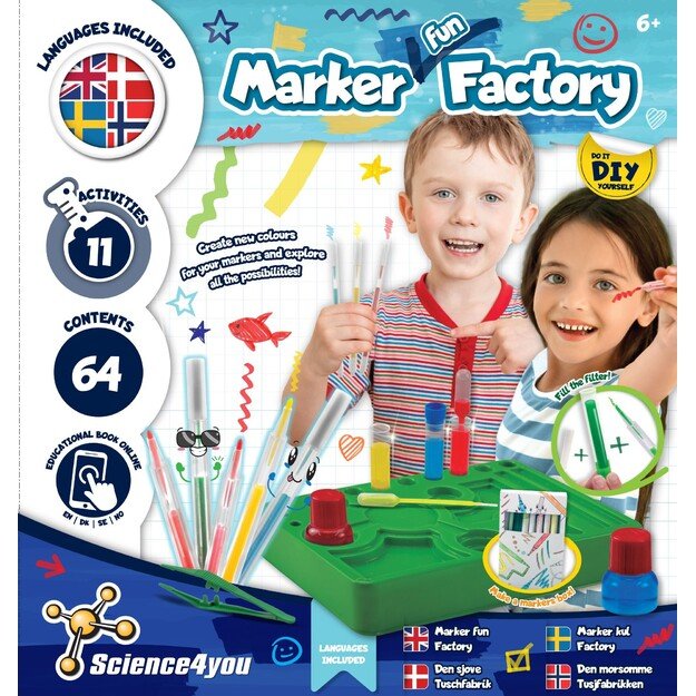 Science4you - Marker Factory Non-scented (40326)