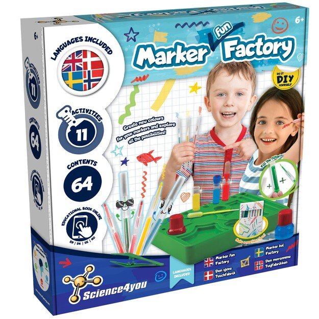 Science4you - Marker Factory Non-scented (40326)