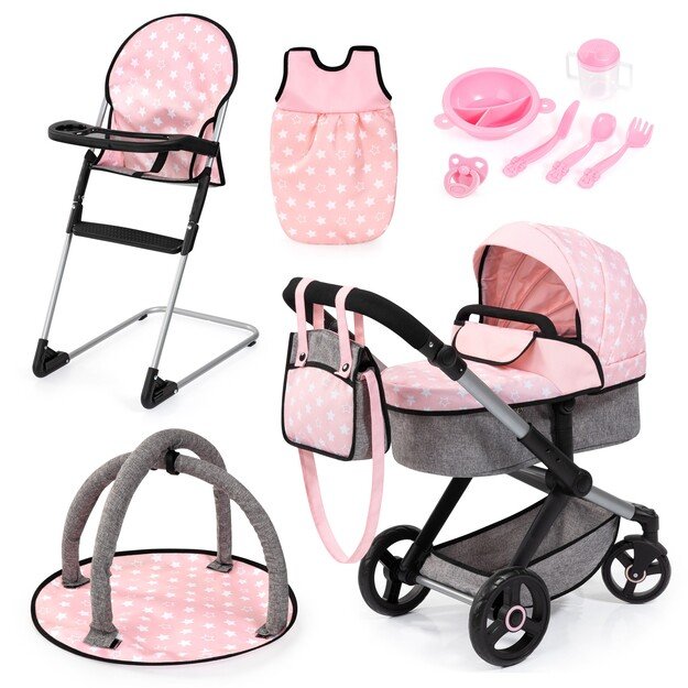 Bayer - Dolls pram Xeo deluxe set (17030AB)