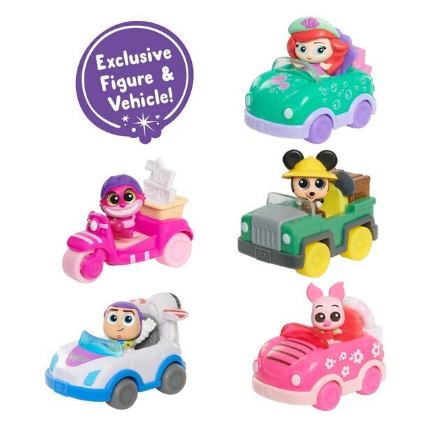 Disney Doorables - Let's Go Vehicles - Asst (101-44541)