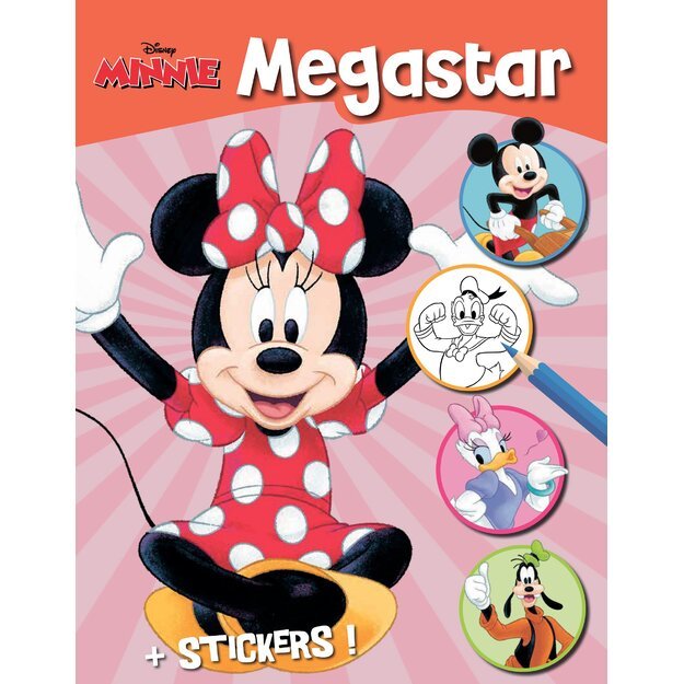 Disney - Megastar Colouringbook - Minnie Mouse