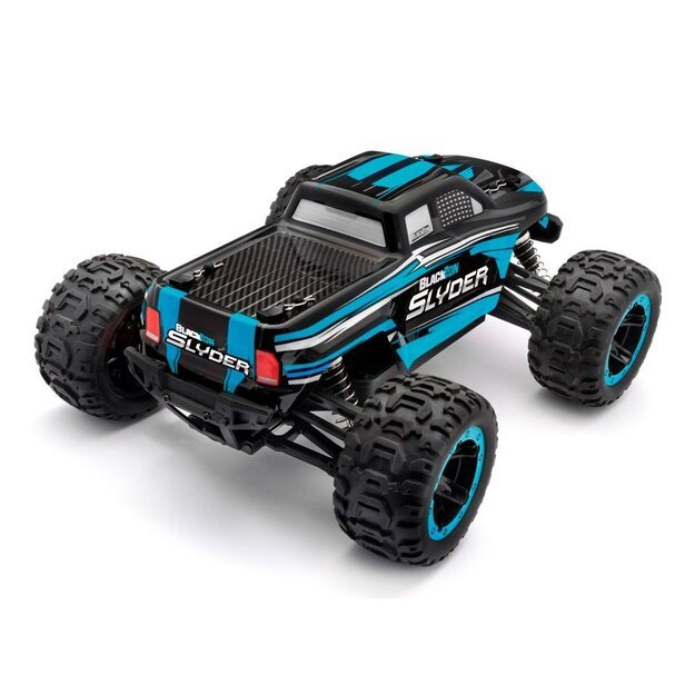 BLACKZON - Slyder MT 1/16 4WD Electric Monster Truck - Blue (540104)