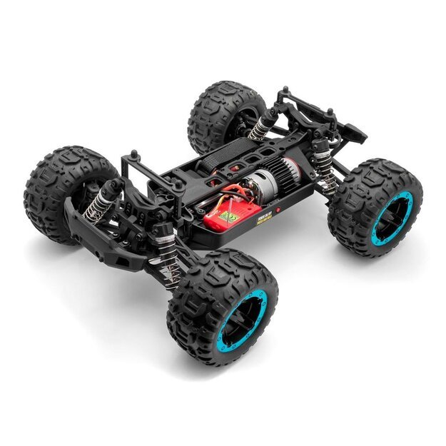 BLACKZON - Slyder MT 1/16 4WD Electric Monster Truck - Blue (540104)