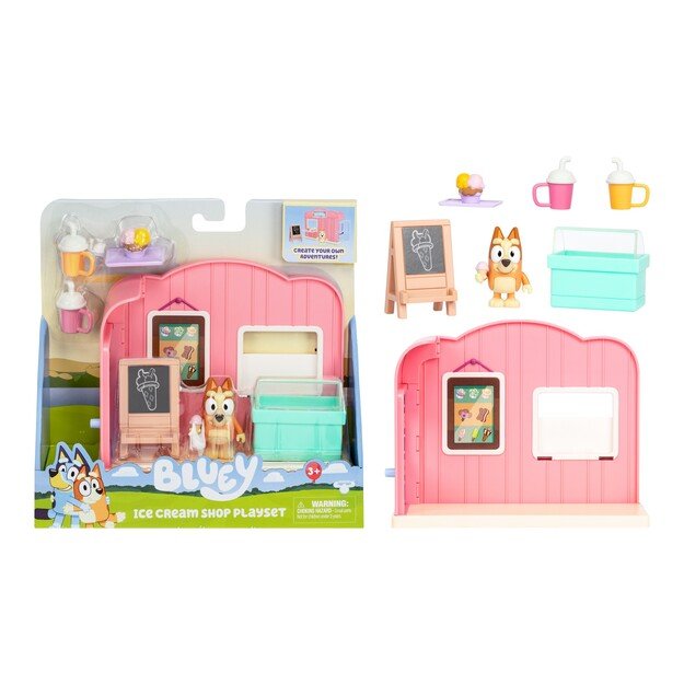 Bluey - BLUEY Mini Playset Ice Cream Shop (90243)