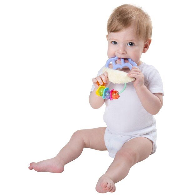 PLAYGRO - Dreamy Gums Silicone Rattle (14088662)