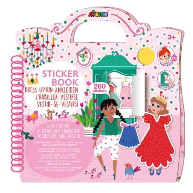 Avenir - Sticker Book - Dress-Up Fun (58STB230006)