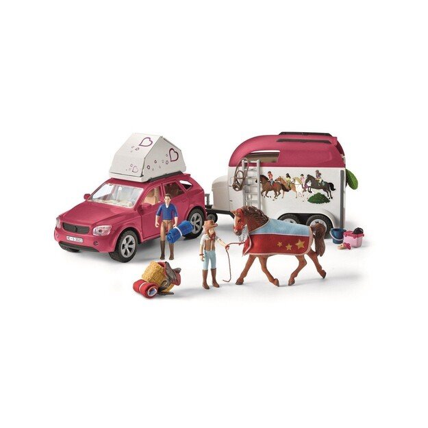 Schleich - Horse  Club - Horse Adventures with Car and Trailer (42535)