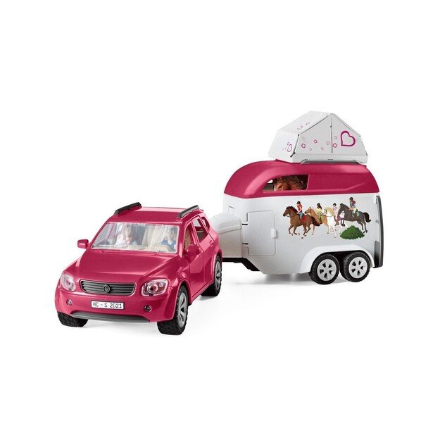 Schleich - Horse  Club - Horse Adventures with Car and Trailer (42535)