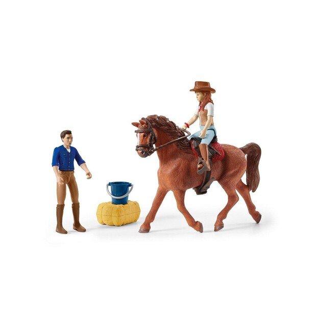 Schleich - Horse  Club - Horse Adventures with Car and Trailer (42535)