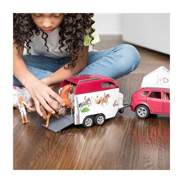 Schleich - Horse  Club - Horse Adventures with Car and Trailer (42535)