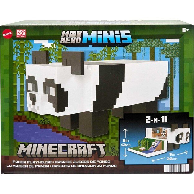 Minecraft - Mob Head Mini's Panda Playset (HLL25)