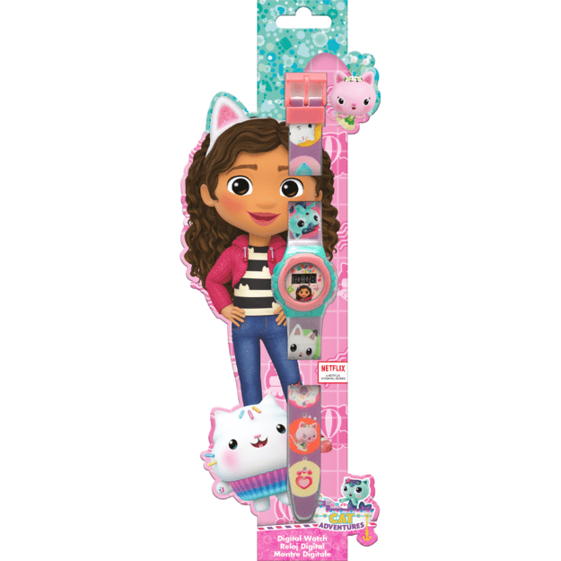 Kids Licensing - Digital Wrist Watch - Gabby's Dollhouse (033731101)