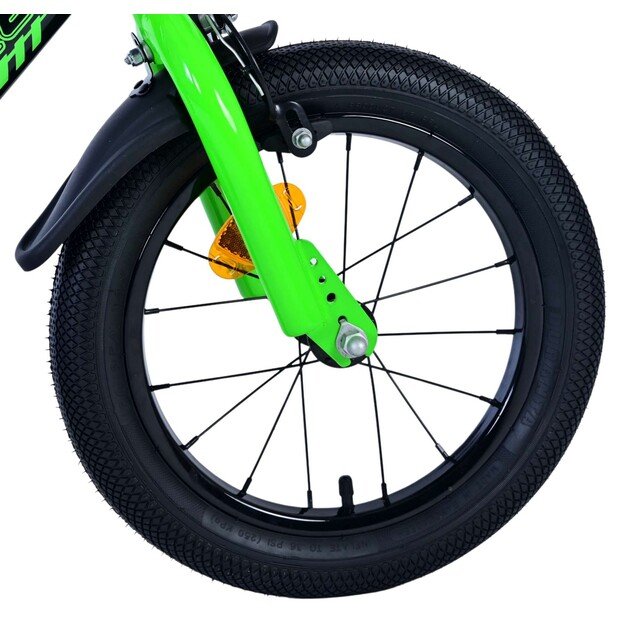 Volare - Children's Bicycle 14 - Green/Black (31478)