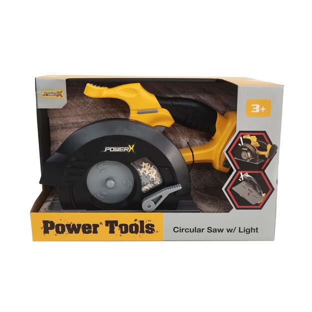 POWER X - Circular Saw w/ Light (20359)