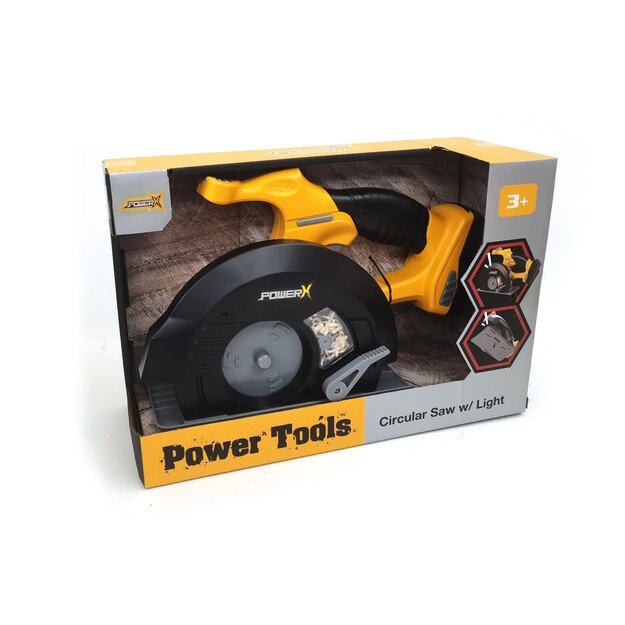 POWER X - Circular Saw w/ Light (20359)