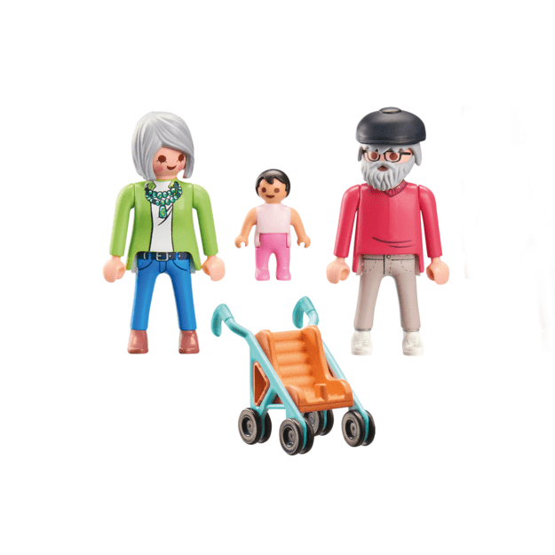 Playmobil - Grandparents with Baby (71613)