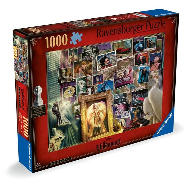 Ravensburger - Puzzle Villainous Cruella de Vil 1000p (12001124)