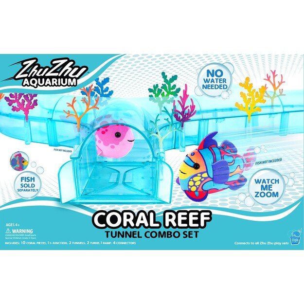 Zhu Zhu Fish - Coral Reef Tunnel Combo Set (Z1012)