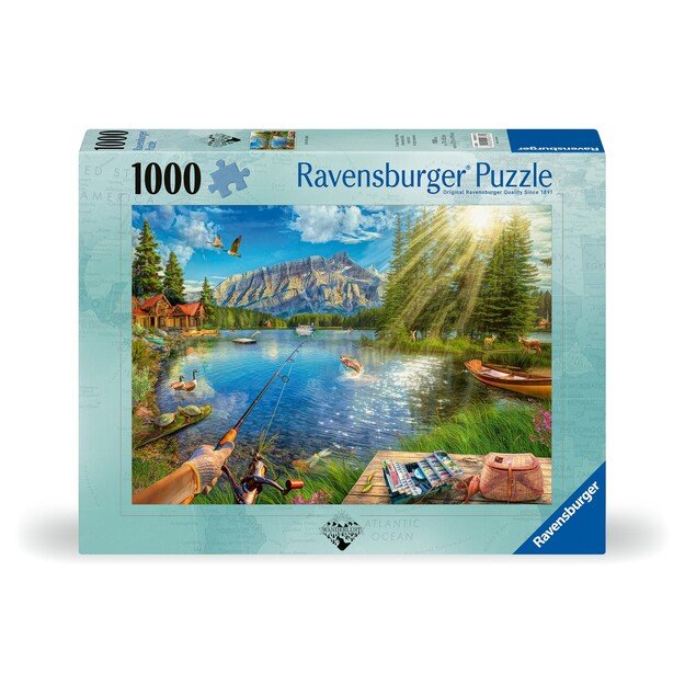 Ravensburger - Puzzle Life At The Lake 1000p (12000877)