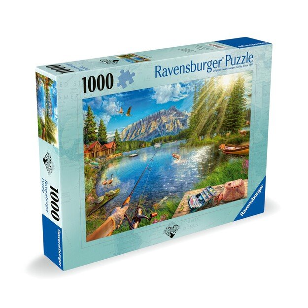 Ravensburger - Puzzle Life At The Lake 1000p (12000877)