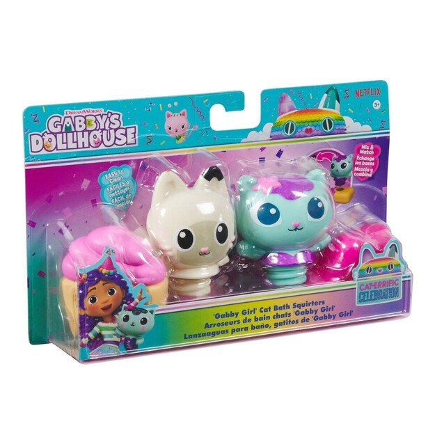 Gabby's Dollhouse - Bath Squirter set w/2 figures (6069714)