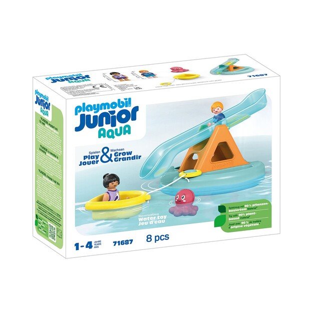 Playmobil - JUNIOR AQUA: Water Seesaw with Boat (71687)