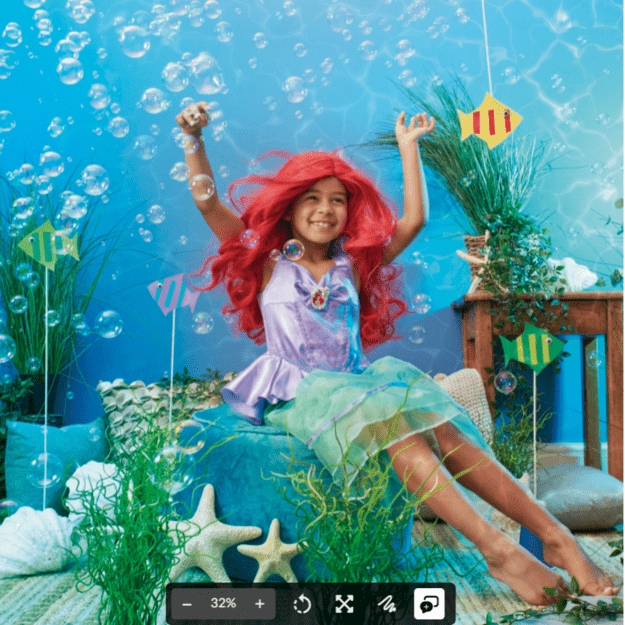 Disguise - Classic Costume - Ariel (128 cm) (140699K)