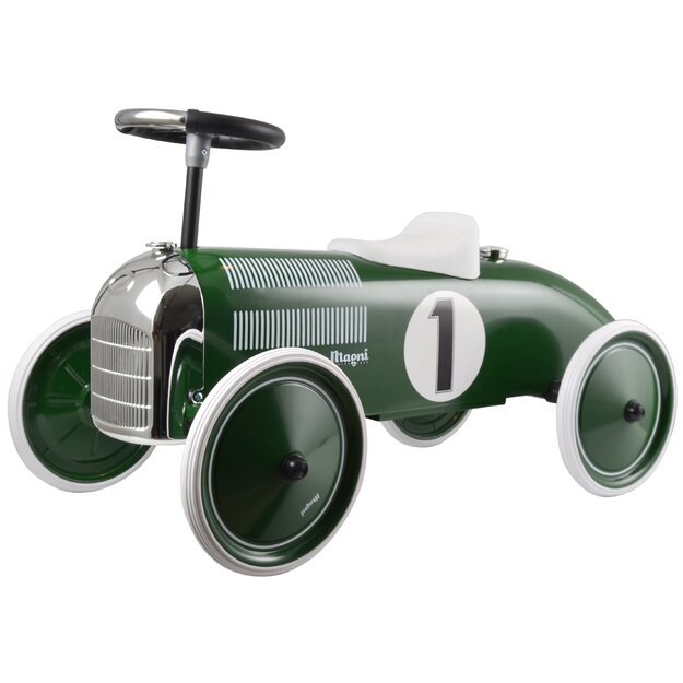 Magni - Ride-on vehicle Classic Racer in metal, green - (2982)
