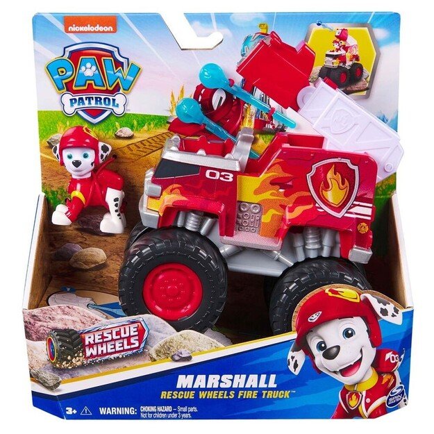 Paw Patrol - Rescue Wheels Themed Vehicles -Marshall (6069306)