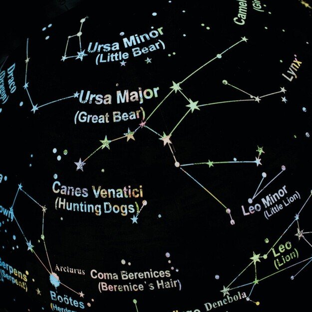 Brainstorm - 2 In 1 Globe Earth And Constellations (306-2001)