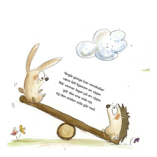 A big hug book - FRIENDSHIP IS LIKE A SEESAW