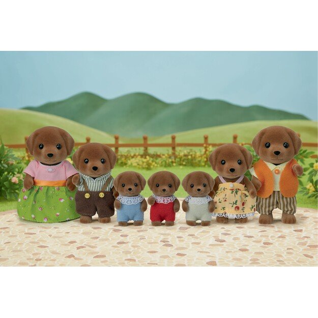 Sylvanian Families - Chocolate Labrador Family (5730)