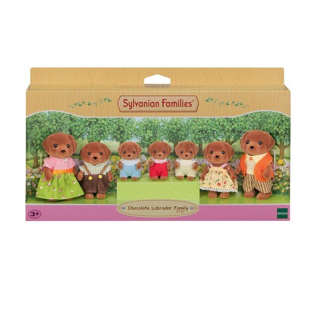 Sylvanian Families - Chocolate Labrador Family (5730)