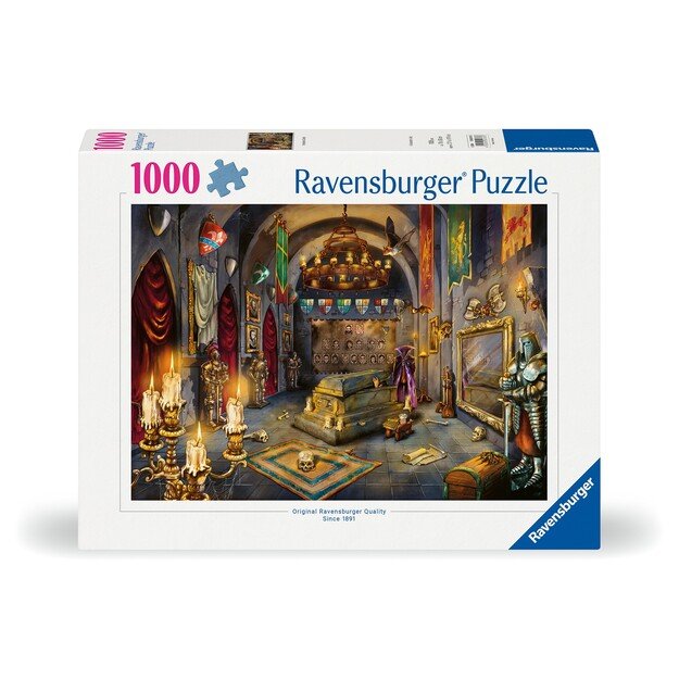 Ravensburger - Puzzle The Vampire's Castle 1000p (12000787)