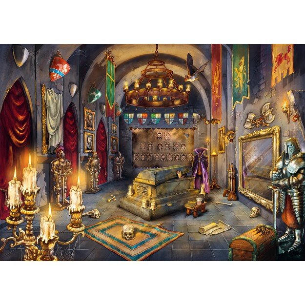 Ravensburger - Puzzle The Vampire's Castle 1000p (12000787)