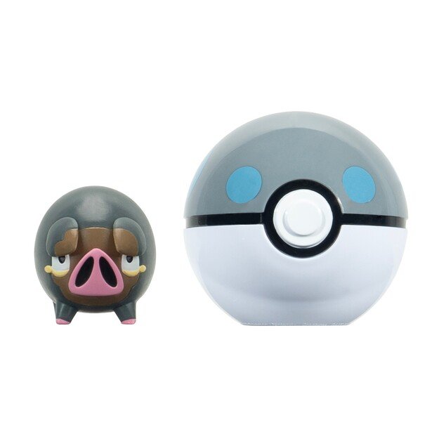 Pokemon - Clip N Go Lechonk With Heavy Ball (PKW3633)