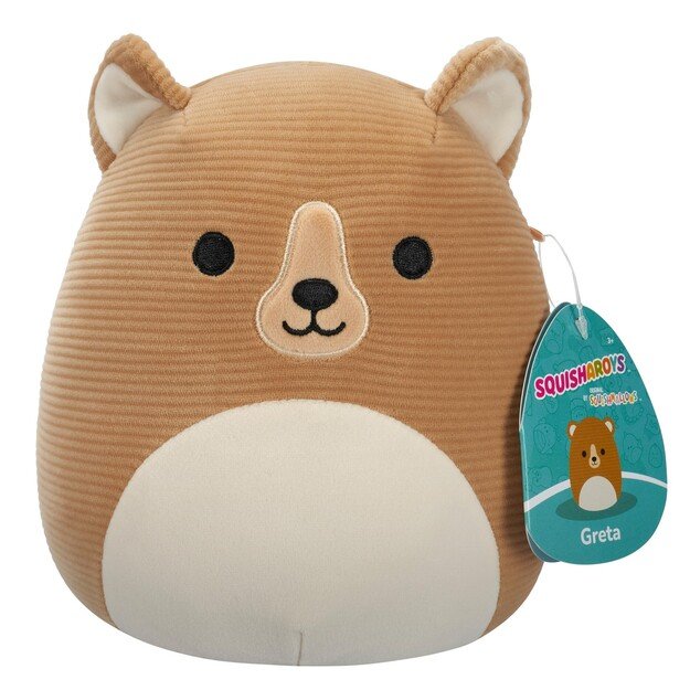 Squishmallows - 19 cm - Greta Grizzly Bear - Squisharoys